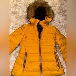 Yellow Winter Jacket (M) from Zara